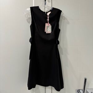 Ted Baker A-Line Velvet Bow Dress